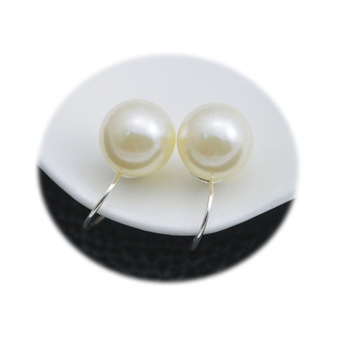 Personality Minimalist Elegant Versatile Ring Fashion Pearl Earrings For Women