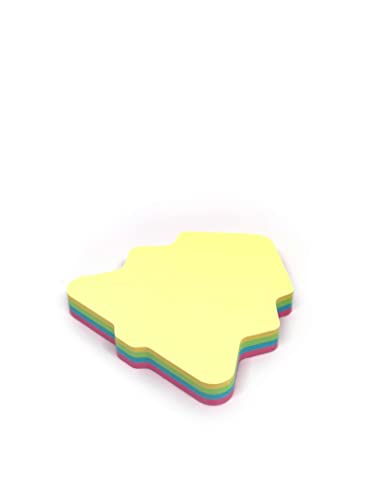 GUMTAPE Sticky Notes 76 mm x 76mm, 100 Sheets/Pad, Rainbow MixColor Sticky Notes 11500. Cute Mixed Colour for Office/Home/Kitchen/Baking/School