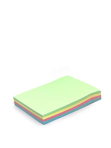 GUMTAPE Sticky Notes 47 mm x 76mm, 100 Sheets/Pad, Rainbow MixColor Sticky Notes 11500. Cute Mixed Colour for Office/Home/Kitchen/Baking/School