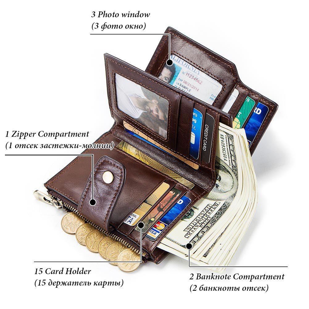 Anti-theft multifunction wallet
