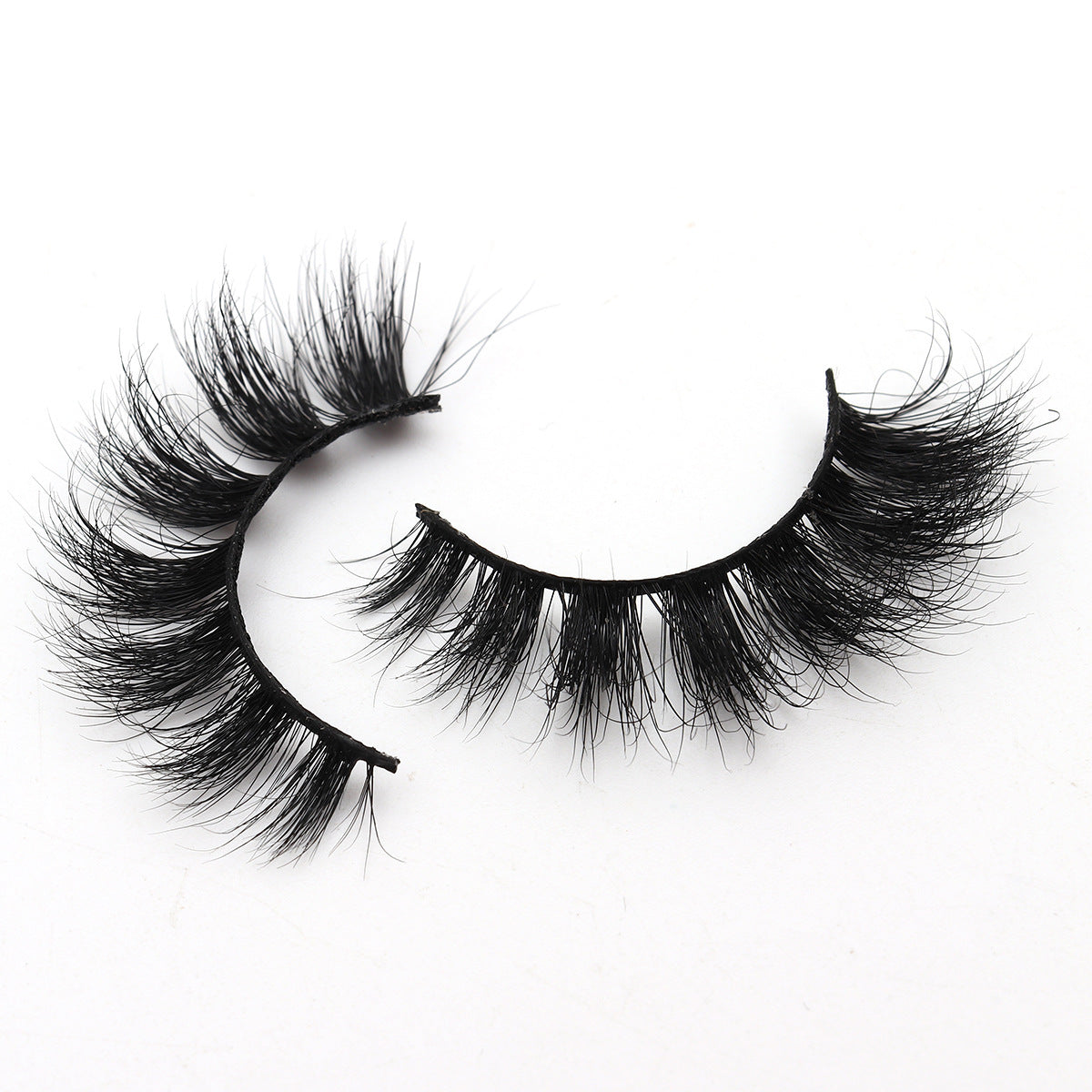 3D mink hair thick natural false eyelashes