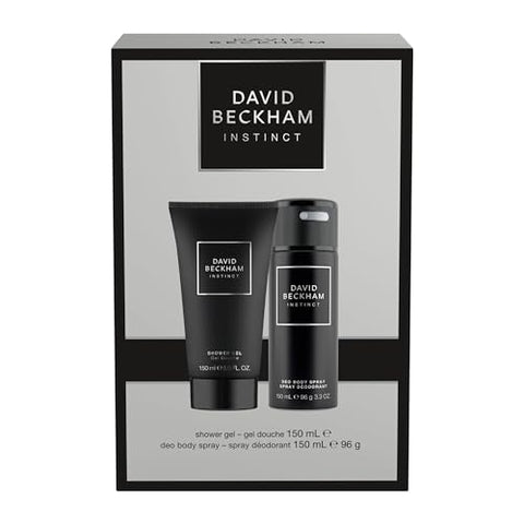 David Beckham Instinct Christmas Giftset For Him, 30ml Eau De Toilette & 150ml Deo Spray