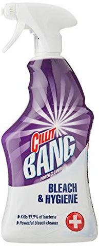 Cillit Bang Power Cleaner Bleach and Hygiene, 750 ml - Antibacterial Surface Cleanser Spray, Disinfectant