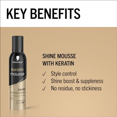 Schwarzkopf Styling Keratin Hair Mousse