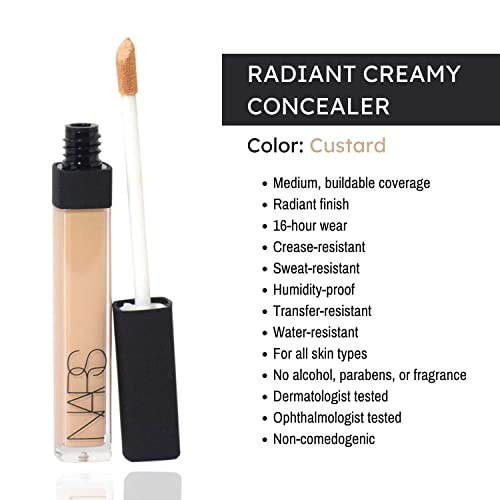 NARS Radiant Creamy Concealer - # 2.5 Creme Brulee/Light For Women 0.22 oz Concealer