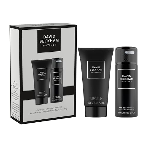 David Beckham Instinct Christmas Giftset For Him, 30ml Eau De Toilette & 150ml Deo Spray