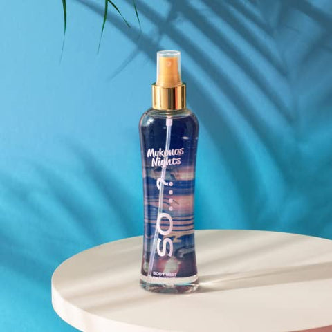 So…? Summer Escapes Womens Mykonos Nights Body Mist Fragrance Spray