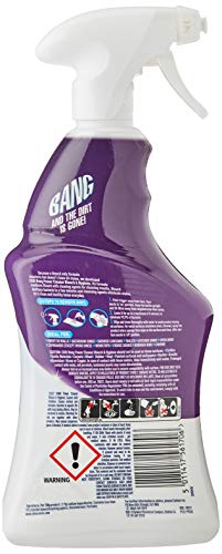 Cillit Bang Power Cleaner Bleach and Hygiene, 750 ml - Antibacterial Surface Cleanser Spray, Disinfectant