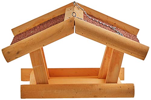 Kerbl Bird Feeding House Nature, 29 x 28 x 18 cm