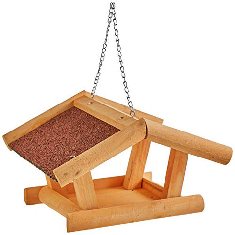 Kerbl Bird Feeding House Nature, 29 x 28 x 18 cm