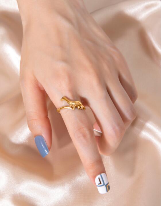 Cute Dinosaur Shape Jewelry For Women Fashion Ring