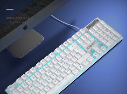 Wired keyboard manipulator feel desktop computer ASUS Lenovo typing game