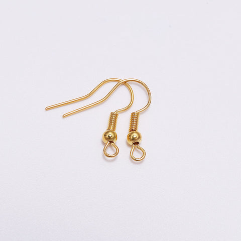 Earring Hook Accessories Jewelry Ornament Large Ear Hook With Beads Ear Hook