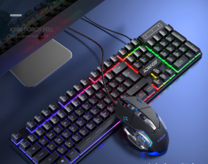 Wired keyboard manipulator feel desktop computer ASUS Lenovo typing game