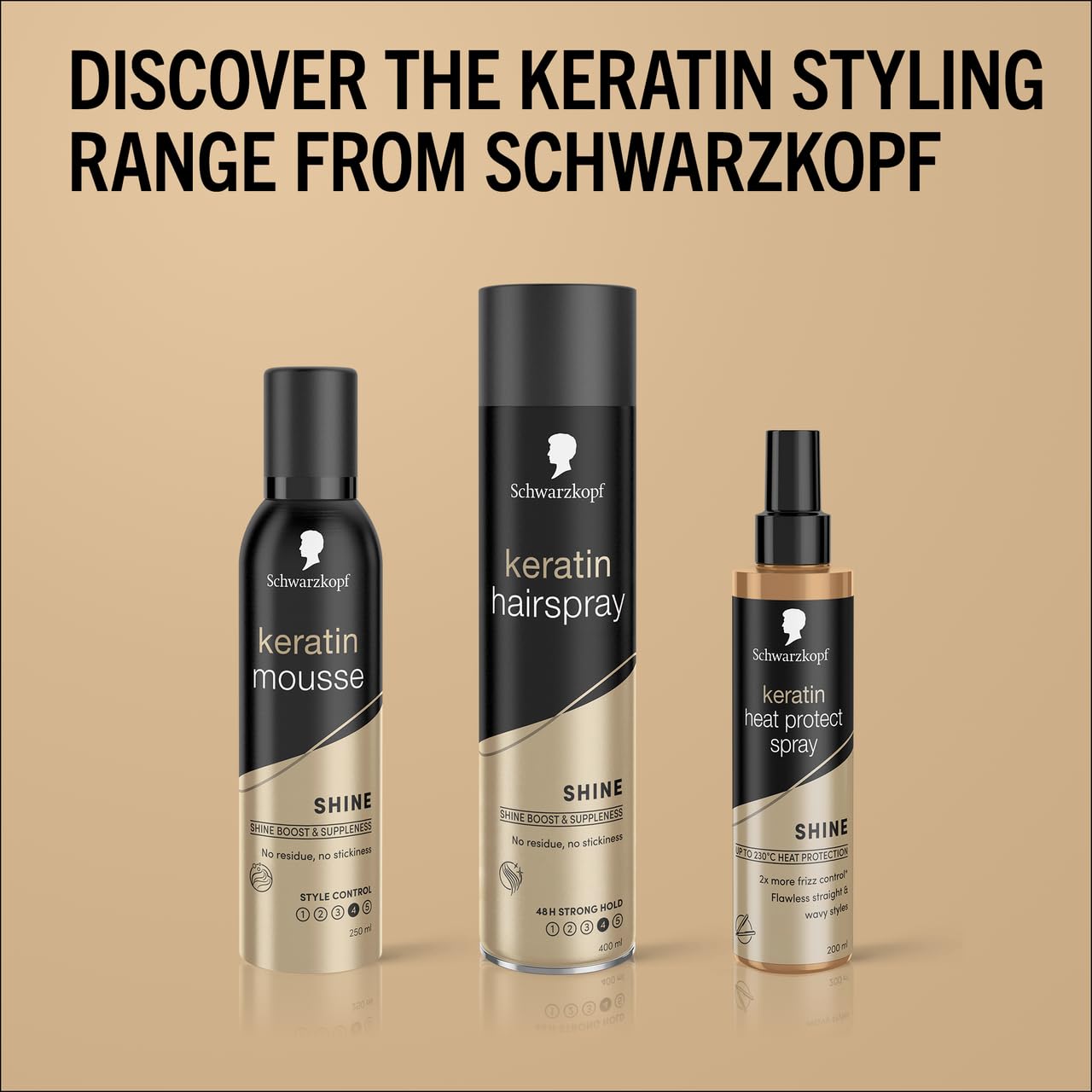 Schwarzkopf Styling Keratin Hair Mousse