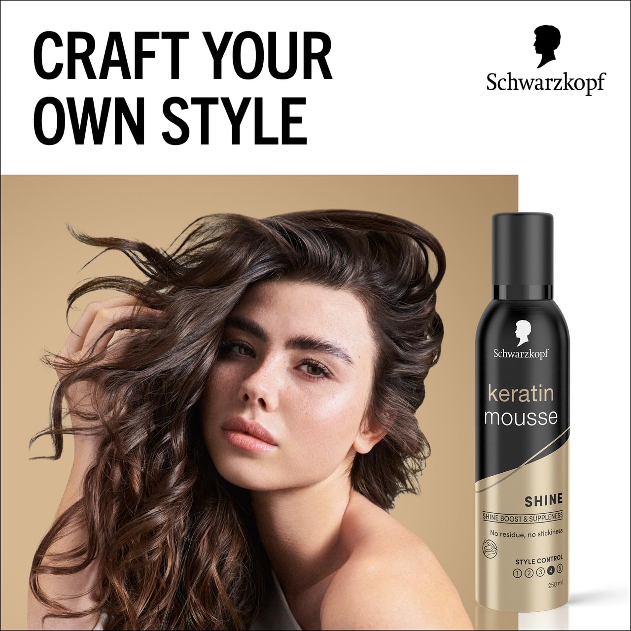 Schwarzkopf Styling Keratin Hair Mousse