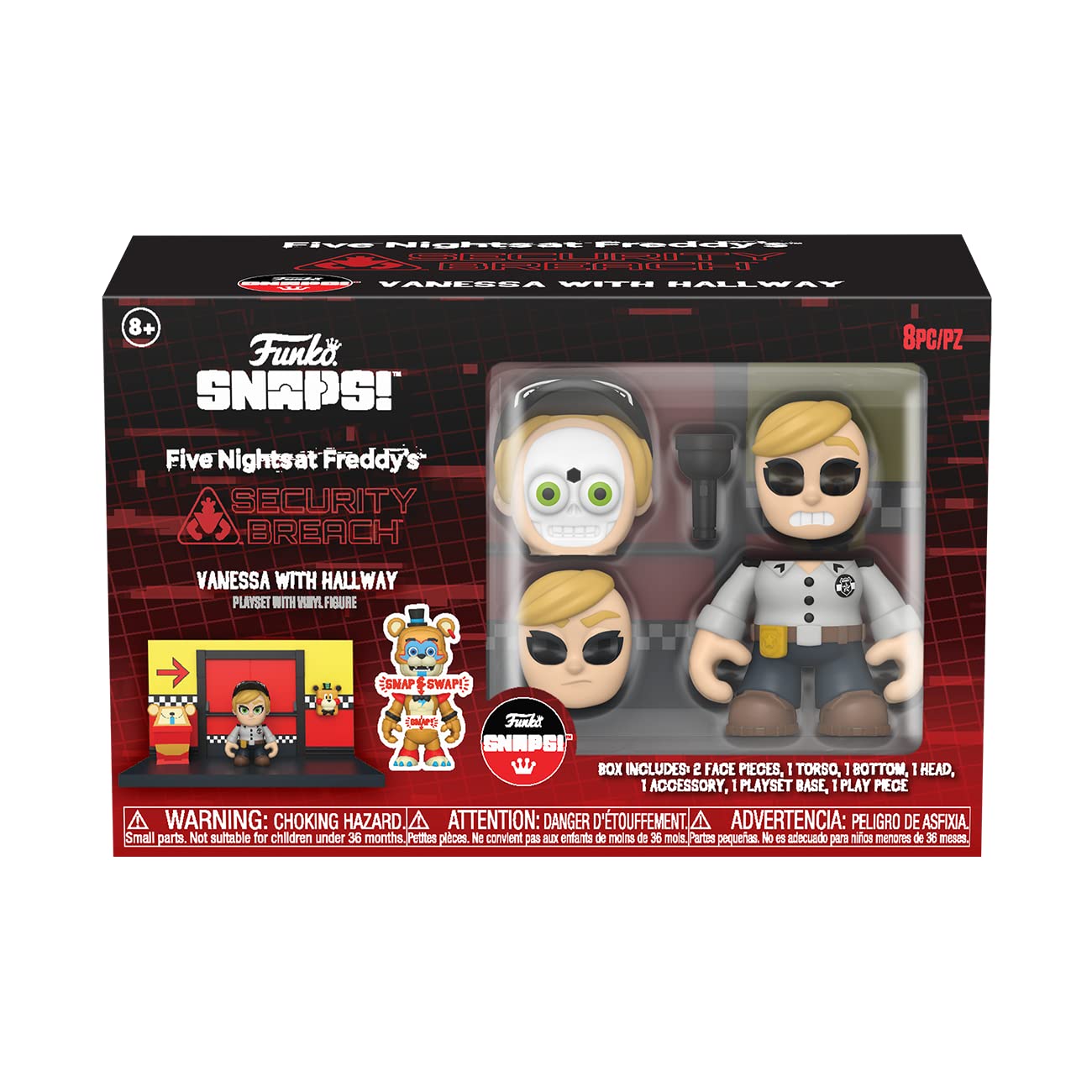 Funko Five Nights At Freddy's (FNAF) Snap: RR - Hallway Add-on With Vanessa - Collectable Vinyl Figure - Gift Idea - Official Merchandise - Video Games Fans