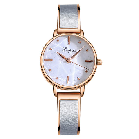 New Women's Quartz Watch Small Scale Simple And Exquisite Watermark