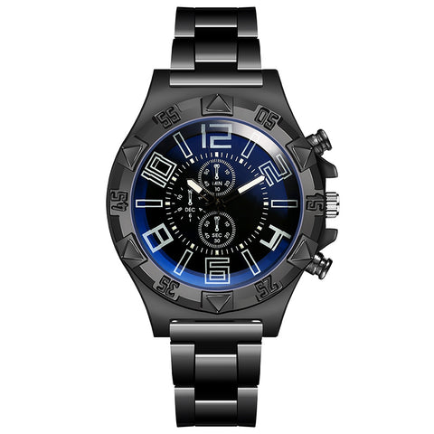 Watch Blue Light Steel Belt Luminous