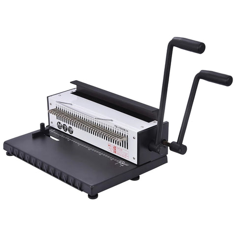 1-34 Hole Adjustable Full Drawing Knife Iron Ring Binding Machine