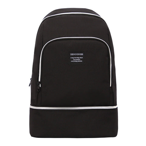 Men's Chest Bag Korean Wear-resistant Dry And Wet Separation Shoulder Bag Outdoor Sports Messenger Bag