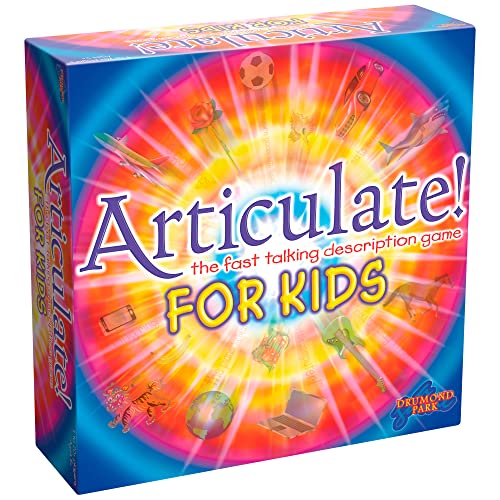 Drumond Park Articulate! For Kids - Family Kids Board Game | The Fast Talking Description Game | Family Games for Adults and Children Suitable From 6+ Years - FoxMart™️ - Drumond Park