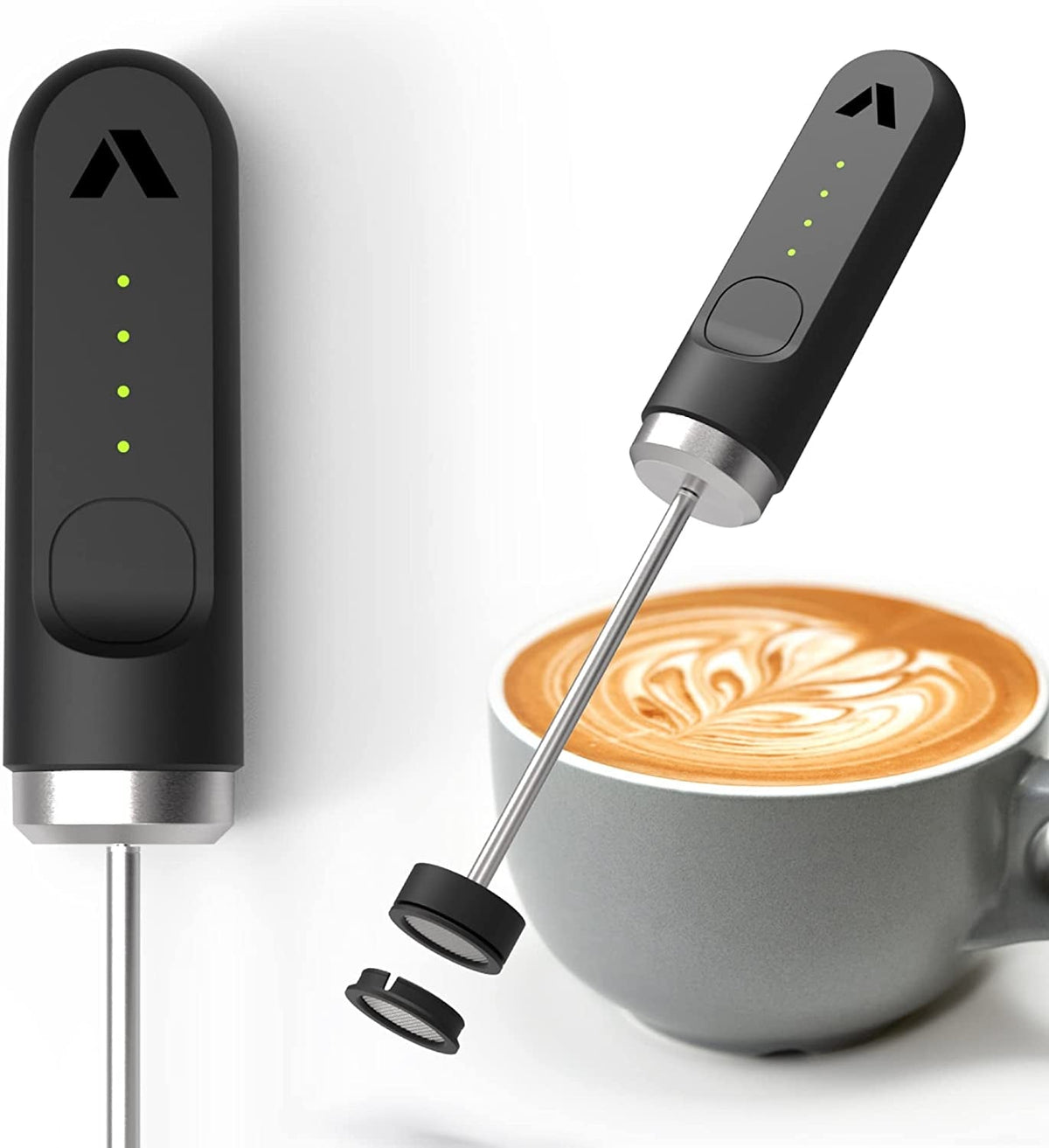 Nanofoamer Lithium Handheld Milk Foamer | Make Premium Barista-Style Coffee Drinks at Home | Rechargeable Foamer for Cappuccino, Latte, Hot Chocolates and More - FoxMart™️ - Subminimal